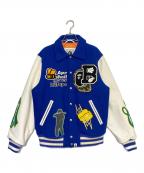 A BATHING APEアベイシングエイプ）の古着「VARSITY JACKET」｜ブルー