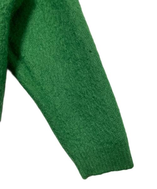 SAINT MICHAEL（セントマイケル）SAINT MICHAEL (セントマイケル) Mohair knit cardigan グリーン サイズ:Lの古着・服飾アイテム