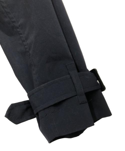 ES:S（エス）ES:S (エス) トレンチコート ポリエステルタイプライター ネイビー サイズ:2の古着・服飾アイテム