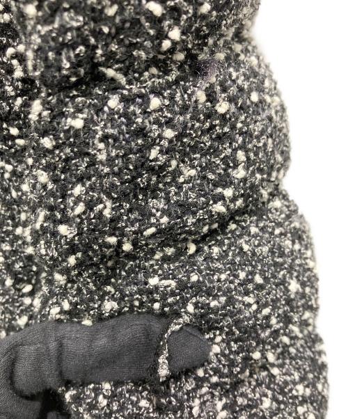 HERNO（ヘルノ）HERNO (ヘルノ) ツイードダウンジャケット ブラック サイズ:42の古着・服飾アイテム