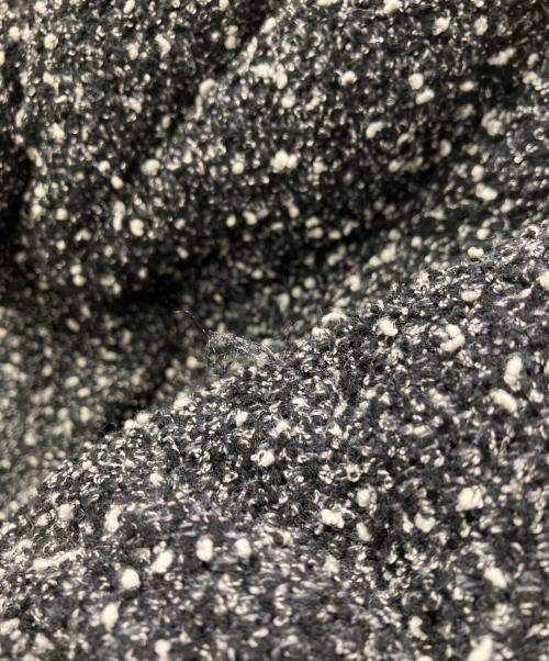 HERNO（ヘルノ）HERNO (ヘルノ) ツイードダウンジャケット ブラック サイズ:42の古着・服飾アイテム