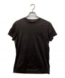 MOORER（ムーレー）の古着「ポケットTシャツ」｜ブラウン
