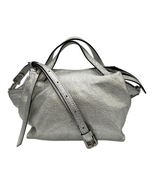 GIANNI CHIARINI（ジャンニ キアリーニ）GIANNI CHIARINI (ジャンニ キアリーニ) 2WAYショルダーバッグ シルバーの古着・服飾アイテム