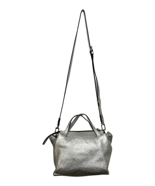 GIANNI CHIARINI（ジャンニ キアリーニ）GIANNI CHIARINI (ジャンニ キアリーニ) 2WAYショルダーバッグ シルバーの古着・服飾アイテム