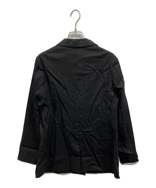 theory luxe（セオリーリュクス）theory luxe (セオリーリュクス) リネンダブルジャケット ブラック サイズ:38の古着・服飾アイテム