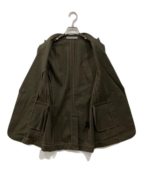 theory luxe（セオリーリュクス）theory luxe (セオリーリュクス) リネンテーラードジャケット オリーブ サイズ:36の古着・服飾アイテム