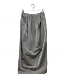 STUNNING LURE（スタニングルアー）の古着「ソフトナイロンタックスカート」｜グレー