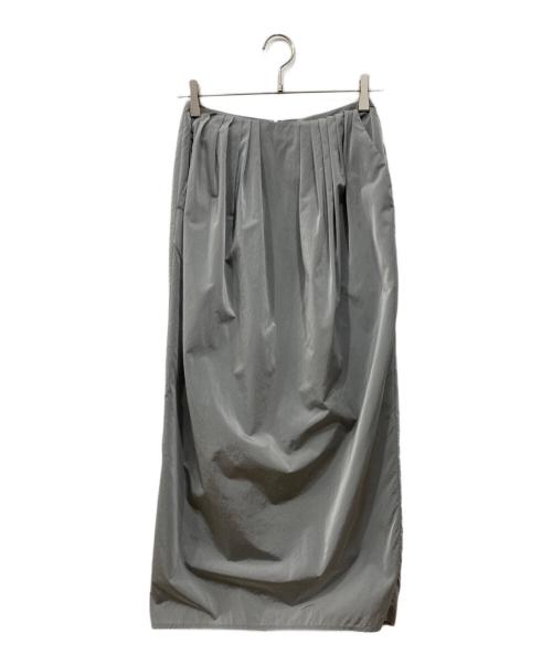 STUNNING LURE（スタニングルアー）STUNNING LURE (スタニングルアー) ソフトナイロンタックスカート グレー サイズ:1の古着・服飾アイテム