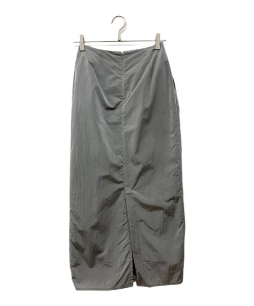 STUNNING LURE（スタニングルアー）STUNNING LURE (スタニングルアー) ソフトナイロンタックスカート グレー サイズ:1の古着・服飾アイテム