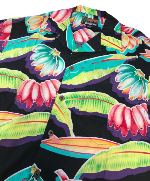 pataloha（パタロハ）pataloha (パタロハ) 88 Bananas ヴィンテージアロハシャツ ブラック サイズ:Sの古着・服飾アイテム