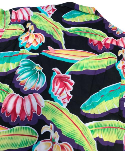pataloha（パタロハ）pataloha (パタロハ) 88 Bananas ヴィンテージアロハシャツ ブラック サイズ:Sの古着・服飾アイテム