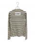 JIL SANDER+ (ジルサンダープラス) ボーダーカットソー ベージュ サイズ:XS：18000円