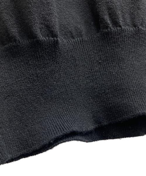 UNITED ARROWS（ユナイテッドアローズ）UNITED ARROWS (ユナイテッドアローズ) UNITED ARROWS コットン/ポリエステル モックネック Tシャツ COZY ブラック サイズ:Sの古着・服飾アイテム