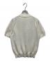 UNITED ARROWS (ユナイテッドアローズ) UNITED ARROWS コットン/ポリエステル モックネック Tシャツ COZY ホワイト サイズ:S：4000円
