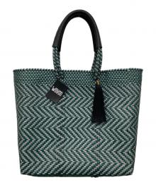 WOVEN（ウーヴン）の古着「メルカドバッグ」｜グリーン