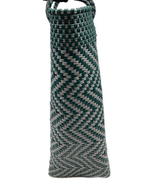 WOVEN（ウーヴン）WOVEN (ウーヴン) メルカドバッグ グリーンの古着・服飾アイテム