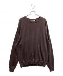 AURALEE（オーラリー）の古着「SUPER HIGH GAUGE SWEAT P/O」｜グレー