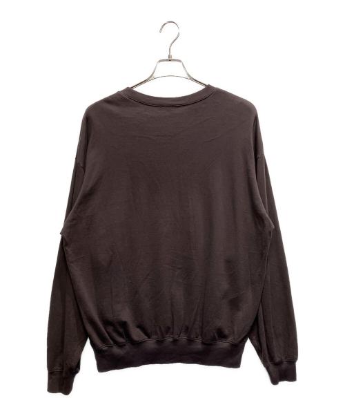 AURALEE（オーラリー）AURALEE (オーラリー) SUPER HIGH GAUGE SWEAT P/O グレー サイズ:3の古着・服飾アイテム