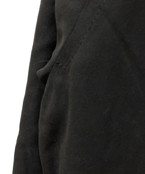 digne（ディニュ）digne (ディニュ) ピーチスキンタフタステンカラーコート ブラック サイズ:FREEの古着・服飾アイテム