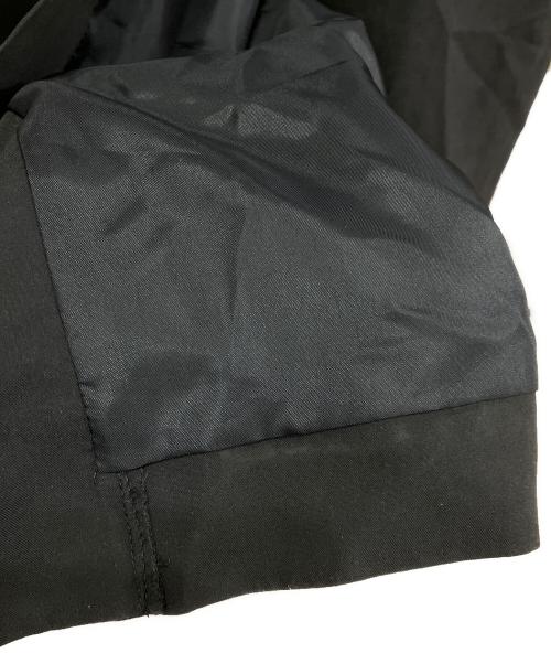 digne（ディニュ）digne (ディニュ) ピーチスキンタフタステンカラーコート ブラック サイズ:FREEの古着・服飾アイテム