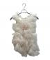 NOTRE emor (ノートルエモア) asymmetry tulle tops アイボリー サイズ:free 未使用品：9000円