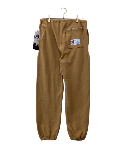 UNDERCOVER（アンダーカバー）UNDERCOVER (アンダーカバー) Champion (チャンピオン) リバースウィーブ(R) スウェットパンツ キャメル サイズ:Lの古着・服飾アイテム