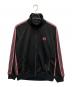 Needles（ニードルズ）の古着「Track Jacket Poly Smooth」｜ブラック×ピンク