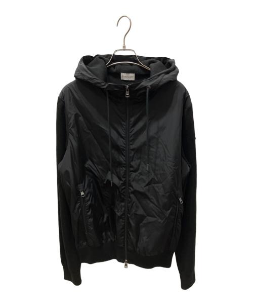 MONCLER（モンクレール）MONCLER (モンクレール) MAGLIONE TRICOT CARIGAN ブラック サイズ:Lの古着・服飾アイテム