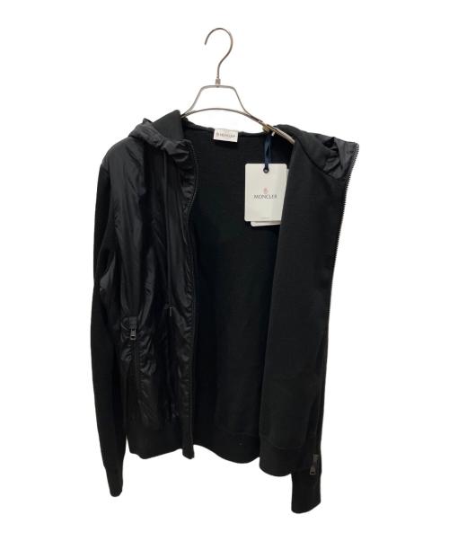 MONCLER（モンクレール）MONCLER (モンクレール) MAGLIONE TRICOT CARIGAN ブラック サイズ:Lの古着・服飾アイテム