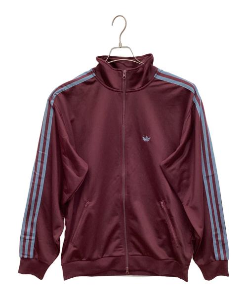 adidas（アディダス）adidas (アディダス) マルーン トラックジャケット ボルドー サイズ:Ｍの古着・服飾アイテム