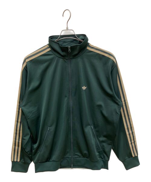 adidas（アディダス）adidas (アディダス) マルーン トラックジャケット グリーン サイズ:Ｌの古着・服飾アイテム
