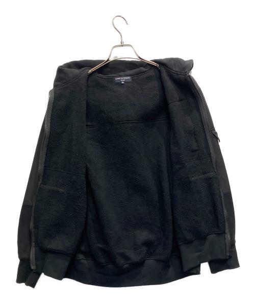COMME des GARCONS HOMME（コムデギャルソン オム）COMME des GARCONS HOMME (コムデギャルソン オム) 切替ジップパーカー ブラック サイズ:Sの古着・服飾アイテム