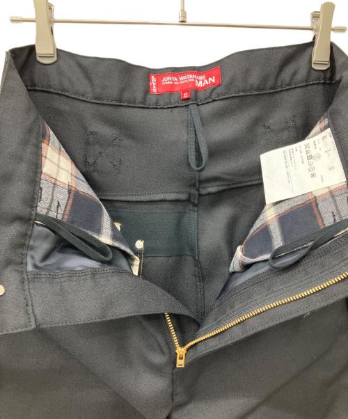 COMME des GARCONS JUNYA WATANABE MAN（コム デ ギャルソン ジュンヤ ワタナベ マン）COMME des GARCONS JUNYA WATANABE MAN (コム デ ギャルソン ジュンヤ ワタナベ マン) LEVI'S (リーバイス) ウールホップサック×綿デニム ブラック サイズ:XSの古着・服飾アイテム
