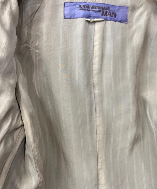 COMME des GARCONS JUNYA WATANABE MAN（コム デ ギャルソン ジュンヤ ワタナベ マン）COMME des GARCONS JUNYA WATANABE MAN (コム デ ギャルソン ジュンヤ ワタナベ マン) 製品染めパッチワークジャケット ブラック サイズ:XSの古着・服飾アイテム