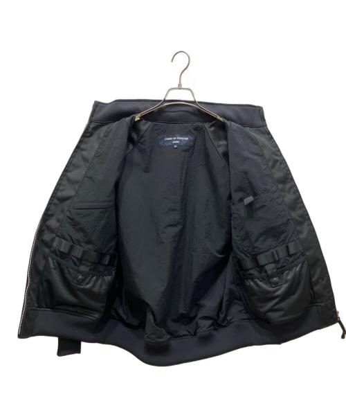 COMME des GARCONS HOMME（コムデギャルソン オム）COMME des GARCONS HOMME (コムデギャルソン オム) ESTER CORDURA OX × MULTIMATERIAL MIX BLOUSON ブラック サイズ:Sの古着・服飾アイテム