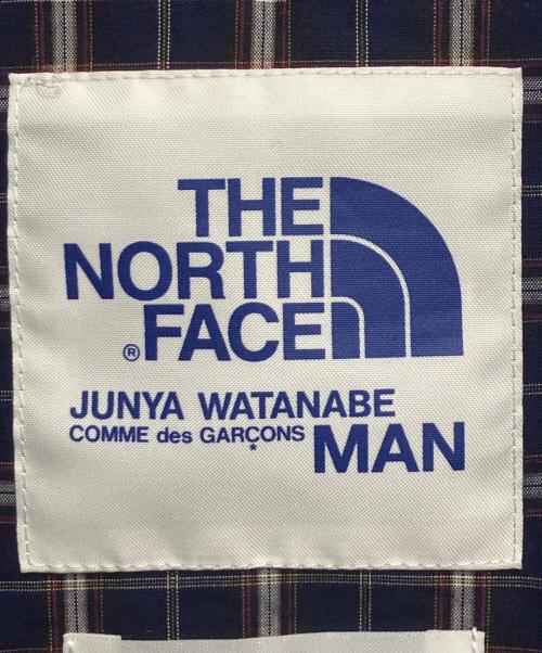 eYe COMME des GARCONS JUNYAWATANABE MAN（アイ コム デ ギャルソン ジュンヤ ワタナベ マン）eYe COMME des GARCONS JUNYAWATANABE MAN (アイ コム デ ギャルソン ジュンヤ ワタナベ マン) THE NORTH FACE (ザ ノース フェイス) ダウンベスト ネイビー サイズ:XSの古着・服飾アイテム