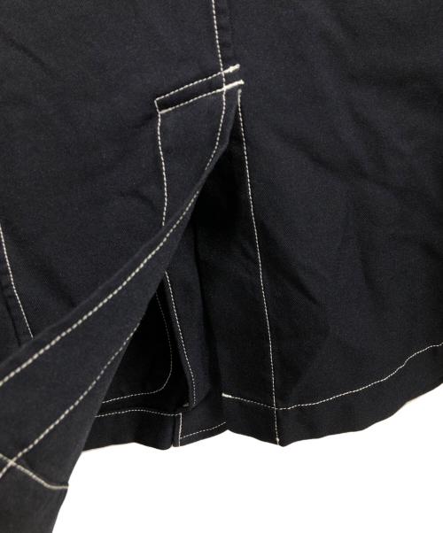 COMME des GARCONS SHIRT（コムデギャルソンシャツ）COMME des GARCONS SHIRT (コムデギャルソンシャツ) Polyester Gabardine Plain with Contrasted Workstiches Jacket ネイビー サイズ:XSの古着・服飾アイテム
