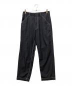 COMME des GARCONS HOMME PLUSコムデギャルソンオムプリュス）の古着「ステッチパンツ」｜グレー
