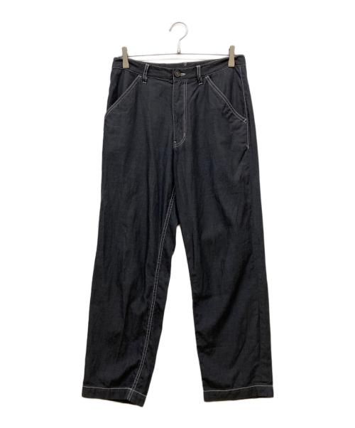 COMME des GARCONS HOMME PLUS（コムデギャルソンオムプリュス）COMME des GARCONS HOMME PLUS (コムデギャルソンオムプリュス) ステッチパンツ グレー サイズ:XSの古着・服飾アイテム
