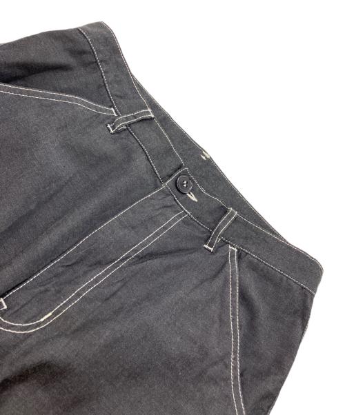 COMME des GARCONS HOMME PLUS（コムデギャルソンオムプリュス）COMME des GARCONS HOMME PLUS (コムデギャルソンオムプリュス) ステッチパンツ グレー サイズ:XSの古着・服飾アイテム
