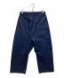 SOFIE D'HOORE (ソフィードール) ルーズフィットジップポケット付クロッチパンツ ネイビー サイズ:36：12000円