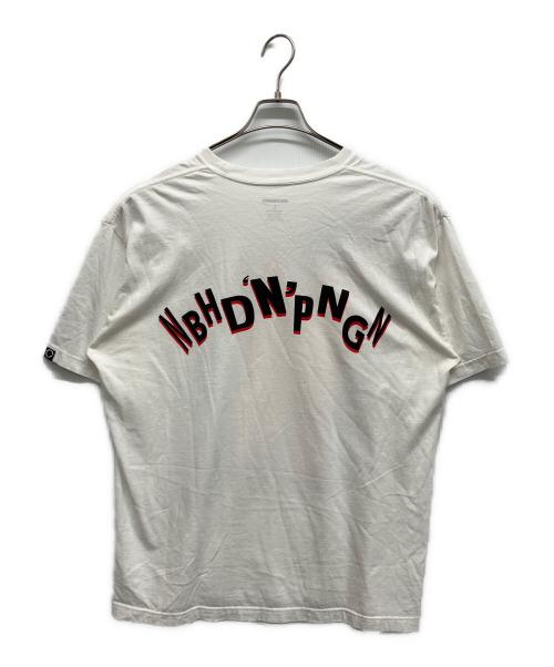 NEIGHBORHOOD（ネイバーフッド）NEIGHBORHOOD (ネイバーフッド) NH X PHINGERIN TEE SS ホワイト サイズ:Ｌの古着・服飾アイテム