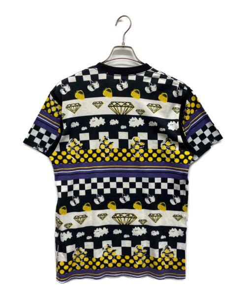 UNDERCOVER（アンダーカバー）UNDERCOVER (アンダーカバー) 宝飾モチーフプリントTシャツ ホワイト サイズ:Lの古着・服飾アイテム
