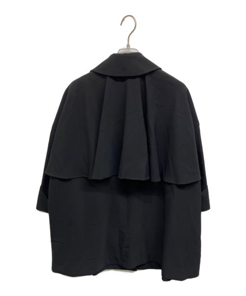 ENFOLD（エンフォルド）ENFOLD (エンフォルド) Comfotable Twill ライトジャケット ブラック サイズ:36の古着・服飾アイテム