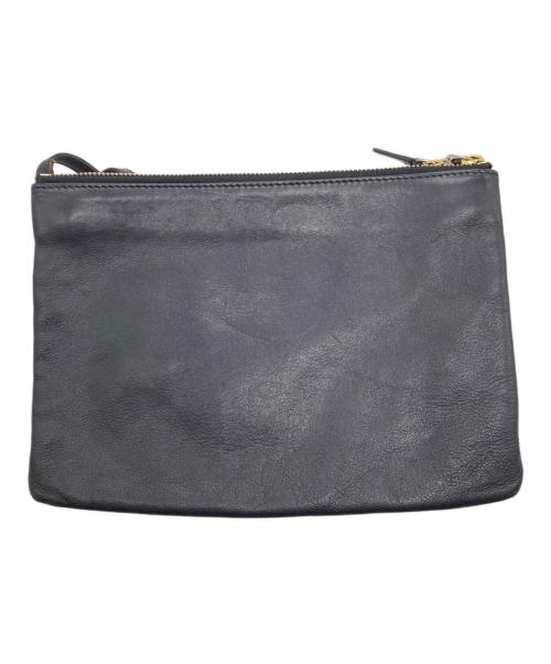 CELINE（セリーヌ）CELINE (セリーヌ) ショルダーバッグ　トリオラージ ブラックの古着・服飾アイテム