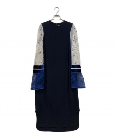 mame新品silk lame print sleeves shirt Mame Kurogouchi(マメ) Silk Lame Print Sleeves Shirt！！ | YAMAROKU