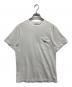 maison kitsune（アシッドメゾンキツネ）の古着「MAISON KITSUNE フォックス パッチ ポケットTシャツ」｜ホワイト