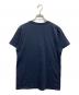 maison kitsune (アシッドメゾンキツネ) MAISON KITSUNE フォックスヘッド パッチ クラシック Ｔシャツ ネイビー サイズ:L：5000円
