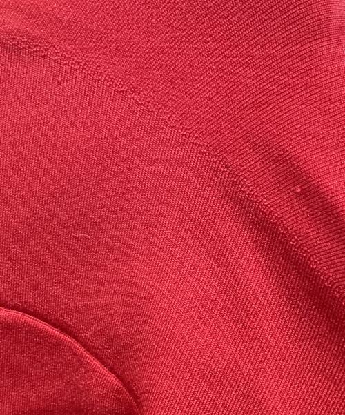 UNITED ARROWS（ユナイテッドアローズ）UNITED ARROWS (ユナイテッドアローズ) ソフトスムースVネックニット レッド サイズ:Freeの古着・服飾アイテム
