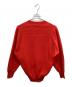 UNITED ARROWS (ユナイテッドアローズ) ソフトスムースVネックニット レッド サイズ:Free：7000円